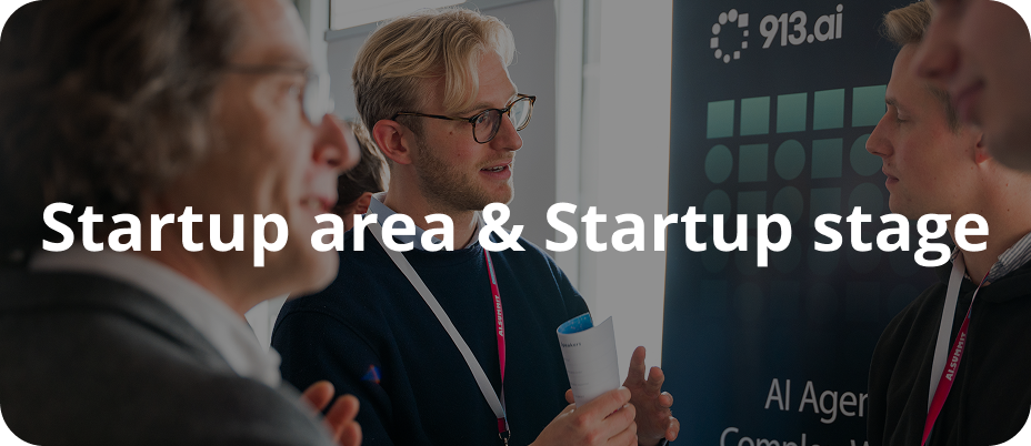 Startup Area and Startup Stage at AI.SUMMIT 2026